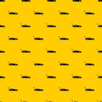 Electric car pattern vector Stock Illustration