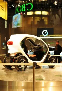 Electric car Stock Photos