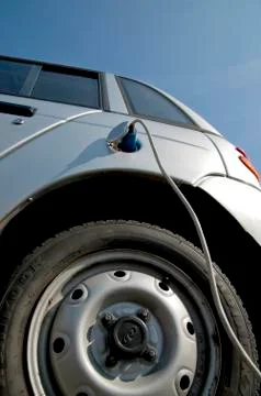 Electric car Stock Photos