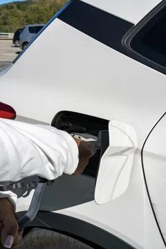 Electric charging Stock Photos