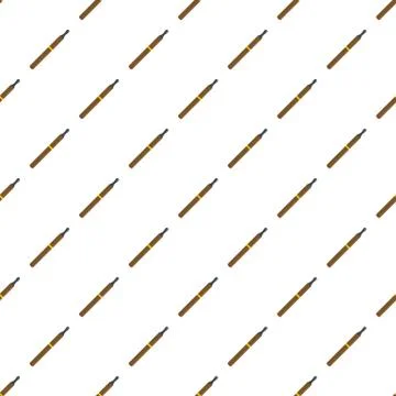 Electric cigarette pattern seamless vector イラスト素材