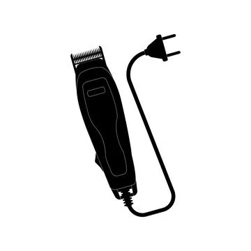 Electric clippers vector icon Stockillustratie