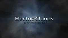 Electric Clouds - With Audio Track Stock After Effects