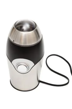 Electric coffee grinder Foto stock