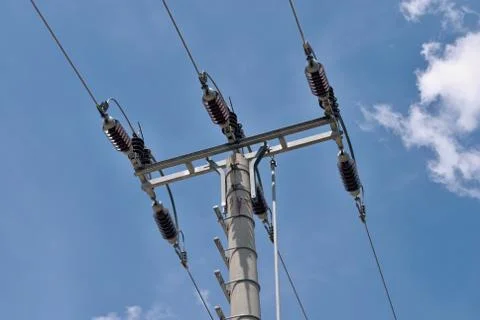 Electric column Stock Photos