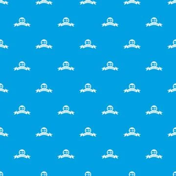 Electric conditioner pattern seamless blue Illustrazione stock