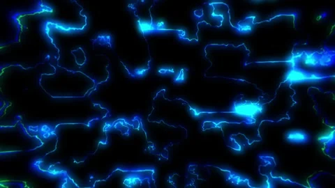 Electric Contours 02 Stock Footage 240948834