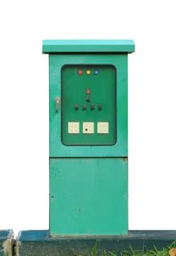 Electric control box Stock Photos