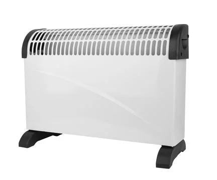 Electric convector isolated Stock Photos