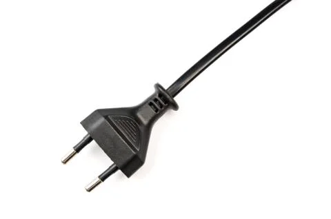 Electric cord with plug Stock Photos