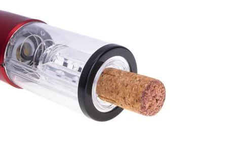 Electric corkscrew isolated Stock Photos