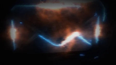 Electric discharges on the e-mail icon. Email light up. 15 Stock Footage 90800969