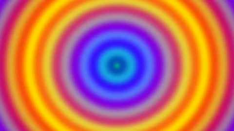 Electric dream rings Video stock 309647971