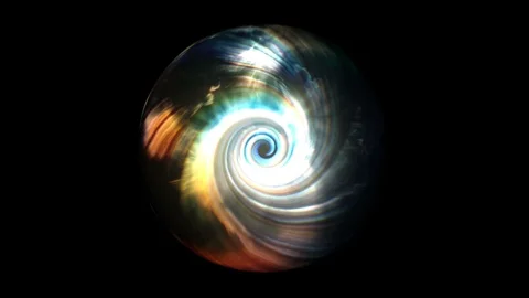 Electric effects in a scientific quantum scene Stock Footage 91751080