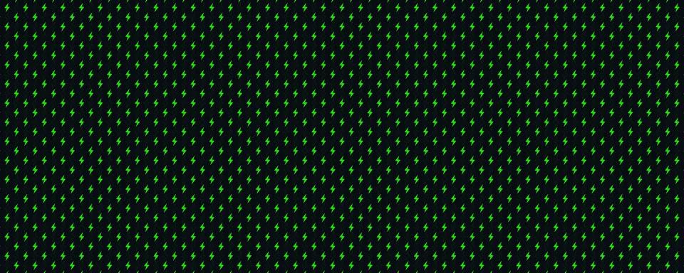 Electric Energy Icon Pattern Background Green Lightning Texturefor Speed Fast Stock Illustration