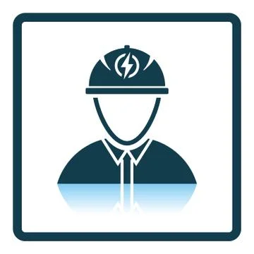 Electric engineer icon イラスト素材