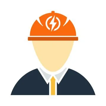 Electric Engineer Icon イラスト素材