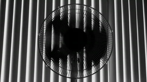 Electric fan. Stock Footage 531132