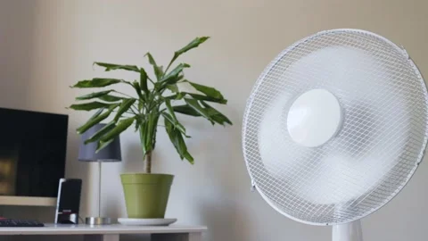 Electric fan Stock Footage 201118705