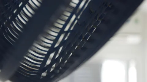 Electric Fan Moving Side to Side Stock Footage 314664813