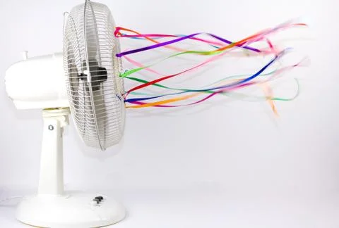 Electric fan Foto stock