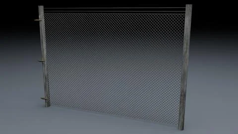 Electric Fence v1 1 3D Model