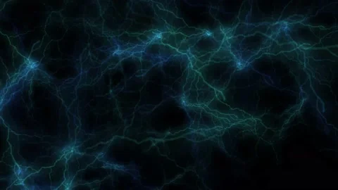 Electric field motion graphics with night background Stock Footage 160467925