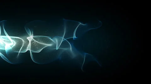 Electric Fire Blue Side Stock-Footage 39359083