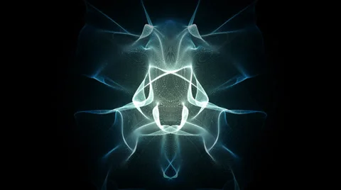 Electric Fire Blue Vertical Stock Footage 39359489