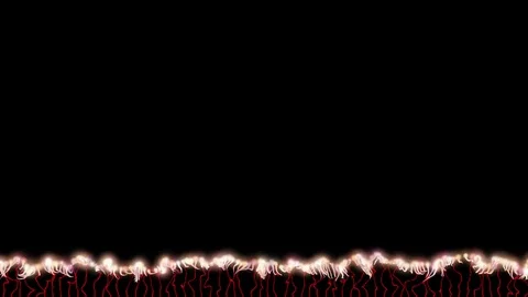 Electric Fire Circle Video stock 85002366