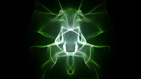 Electric Fire Green Vertical Stock Footage 39360180