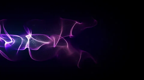 Electric Fire Purple Side Stock-Footage 39360979
