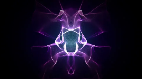 Electric Fire Purple Vertical Stock-Footage 39361265