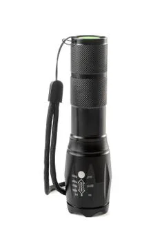 Electric flashlight Stock Photos
