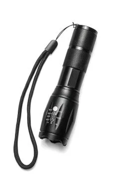 Electric flashlight Stock Photos