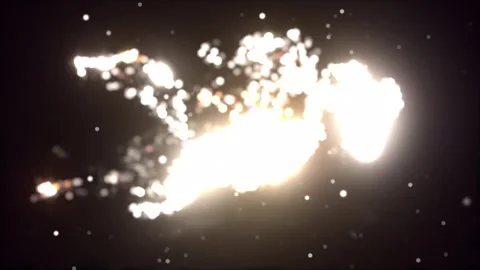 Electric Fluid Particles - Set of 2 Stock Footage 311531230