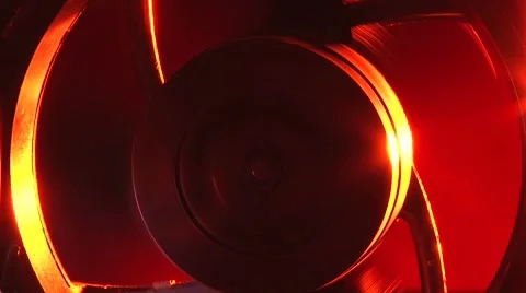 Electric fun - smoke red backlight. Stock Footage 7752028