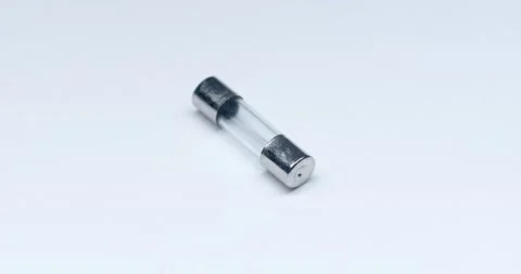 Electric fuse on a light background Stock Footage 166653808