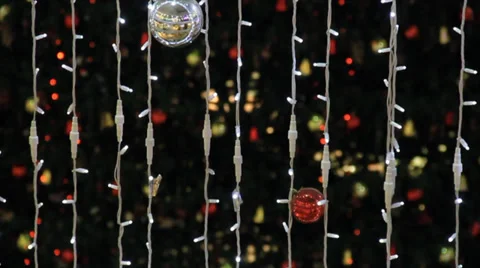 Electric garland Stock Footage 33250692