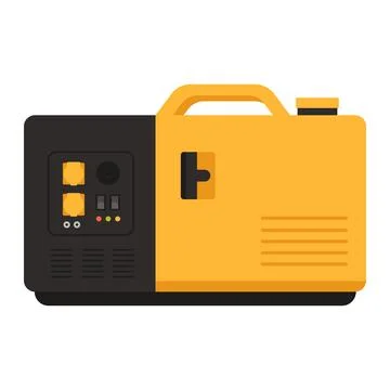 Electric generator equipment Illustration