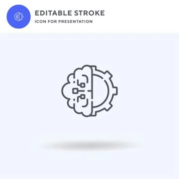 Electric Generator icon vector, filled flat sign, solid pictogram isolated on イラスト素材