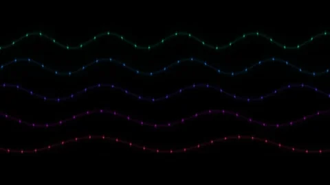 Electric glitter pulse background creates dynamic visual Stock Footage 341750817