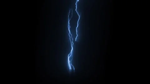 Electric glowing lighting strike on the ground overlay effect Video stock 322790522