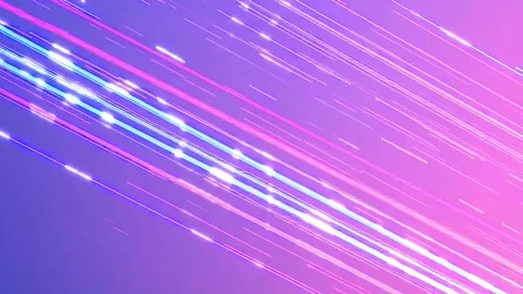 Electric Gradient Streaks: Mesmerizing Animation with Colorful Light Trails for Stock Footage 330320888