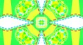 Electric green motion mosaic, loop HD HD Footage