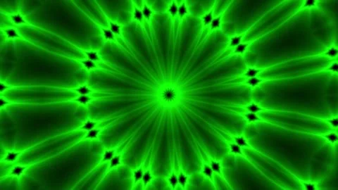 Electric green pulses thrum with hypnotic rhythm Video stock 345434945