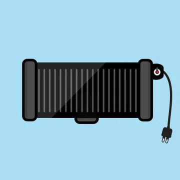Electric grill vector design. Stock Illustration
