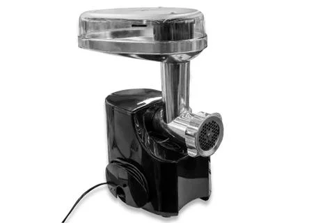 Electric grinder on white background. Stock Photos