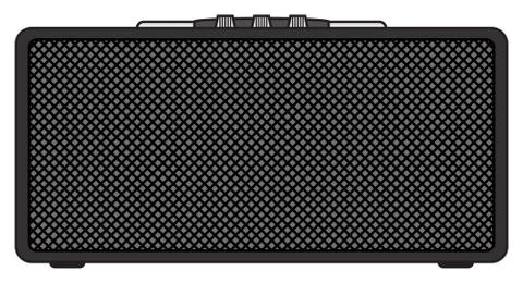 Electric Guitar Amplifier Stock Illustration