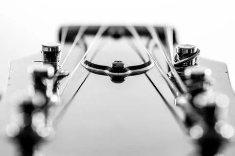 Electric guitar dectail Stock Photos